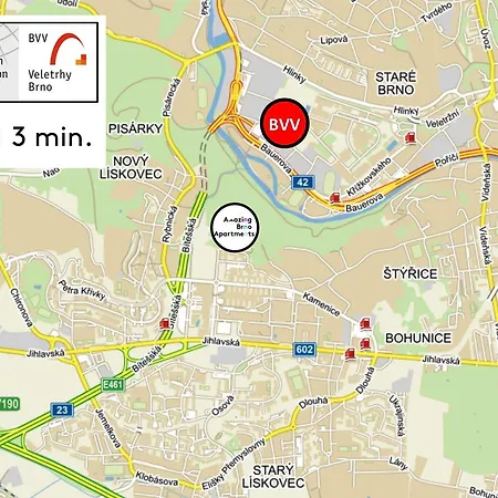 Apartmán Amazing Mini Brno